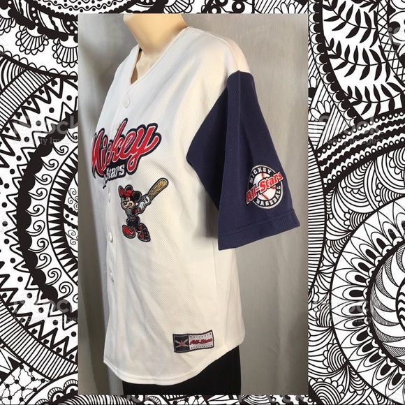 *Mickey Mouse All Stars* Baseball shirt. Rare - Picture 4 of 13